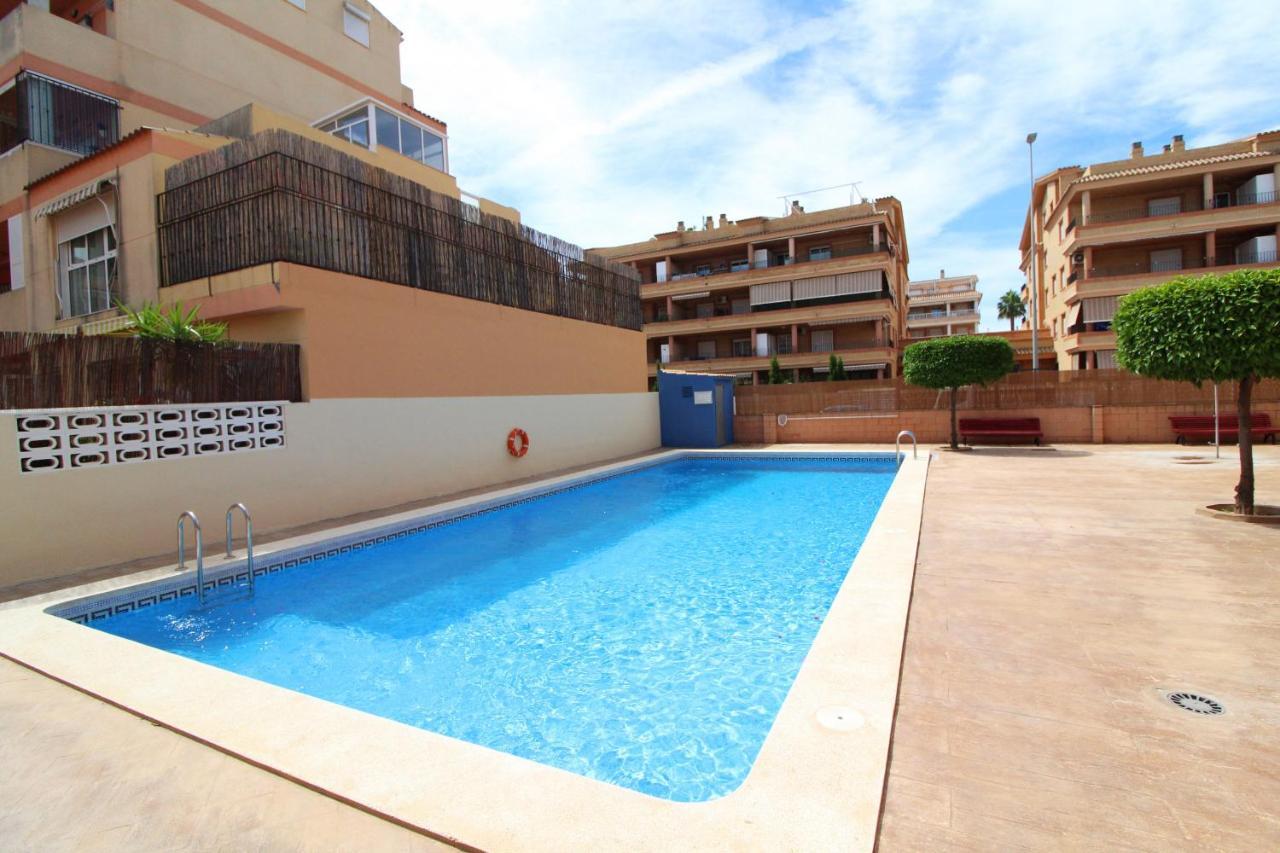 Global Properties, Apartamento Con Piscina Y Terraza En Canet Playa Canet d’En Berenguer Kültér fotó