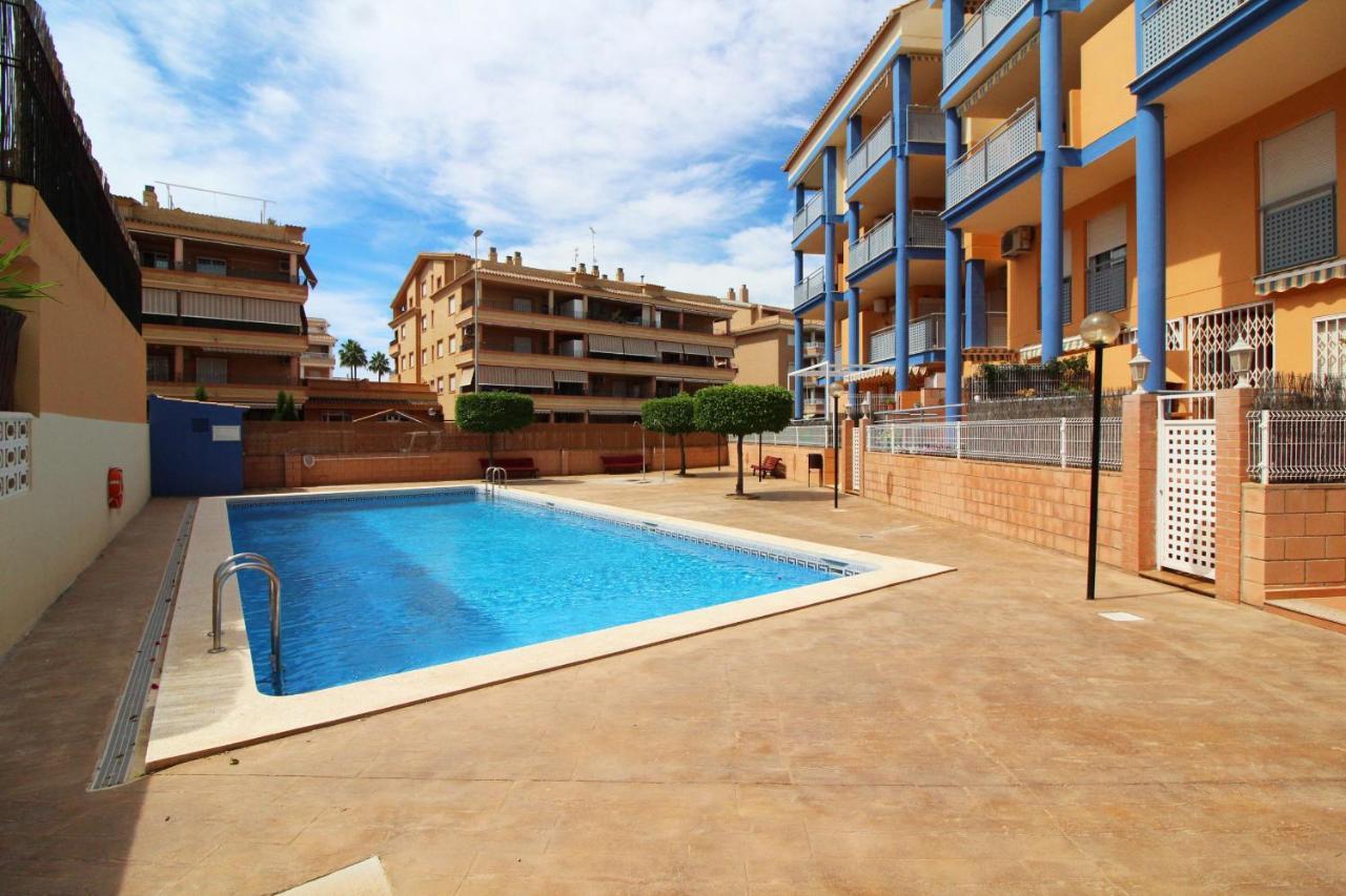 Global Properties, Apartamento Con Piscina Y Terraza En Canet Playa Canet d’En Berenguer Kültér fotó