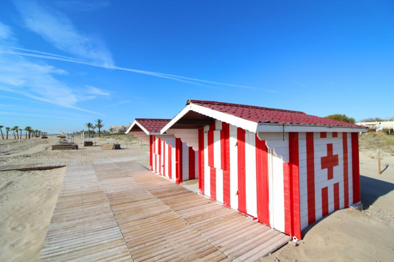 Global Properties, Apartamento Con Piscina Y Terraza En Canet Playa Canet d’En Berenguer Kültér fotó